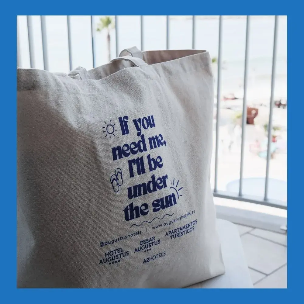 Utilizar bolsas de tela